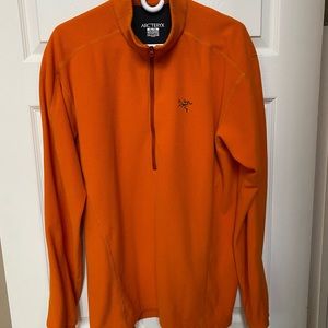Arcteryx mens fleece 1/4 zip jacket